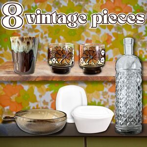 Vintage - LIBBEY - CANONSBURG - DUCHESS - FEDERAL Milk Glass Grandma Estate Lot